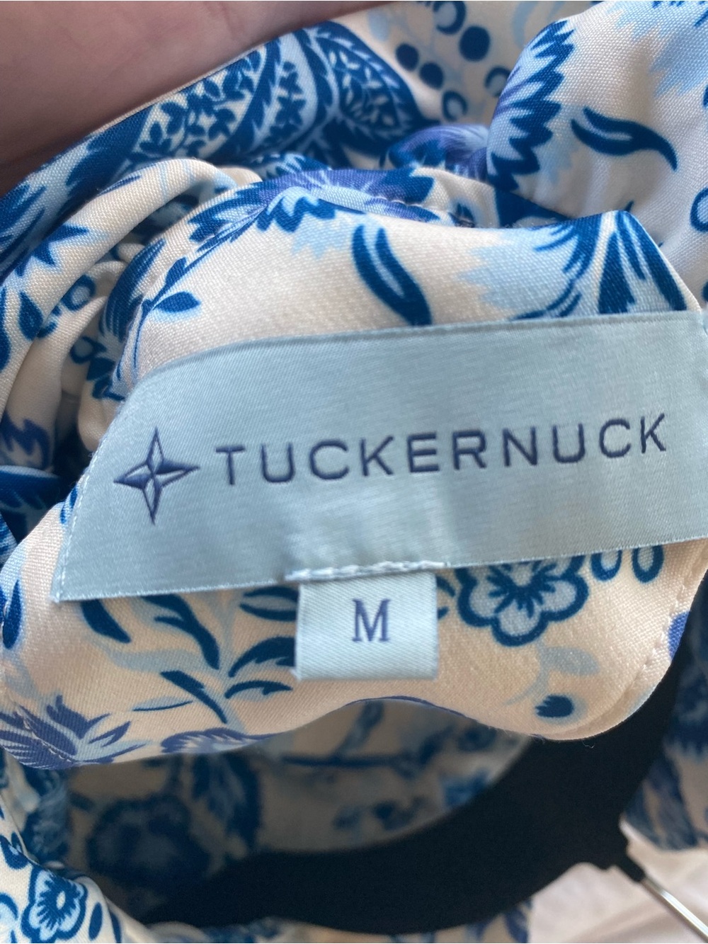 Tuckernuck Blue and White Floral Mini Dress - Picture 5 of 5